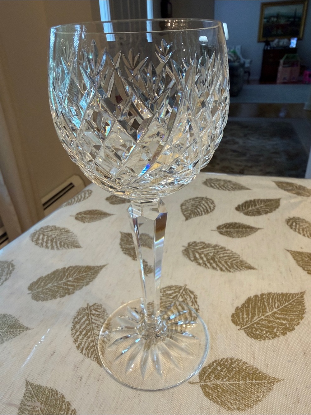 Vintage Waterford Avoca wine Hock - Clear